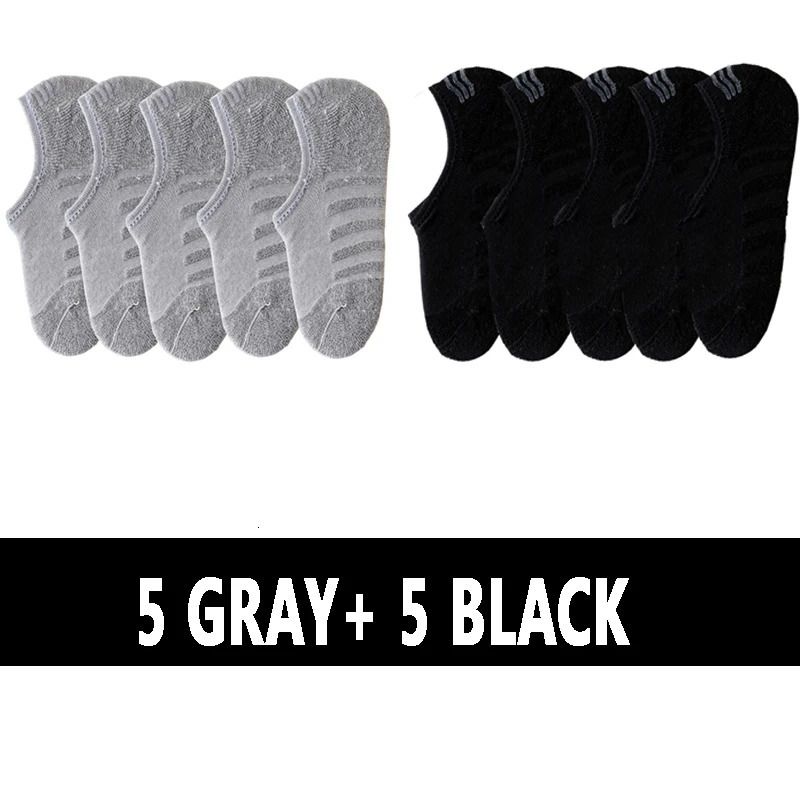 5 grå 5 svart