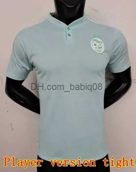 player tight light blue polo