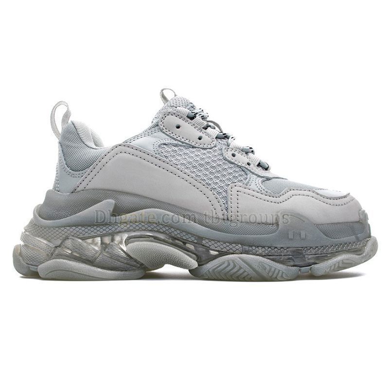 T16 36-45 Clear Sole Grey