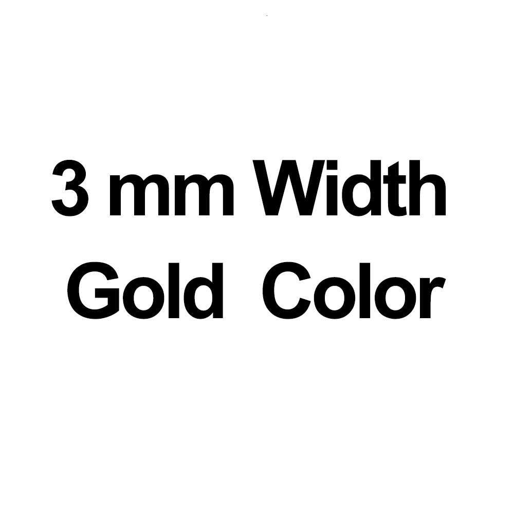 Bracciale in oro da 3 mm da 8 pollici