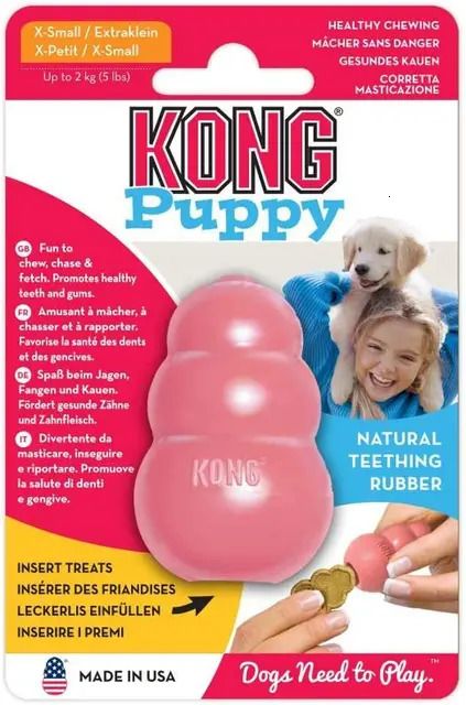 Kong Puppy Pink-Groß