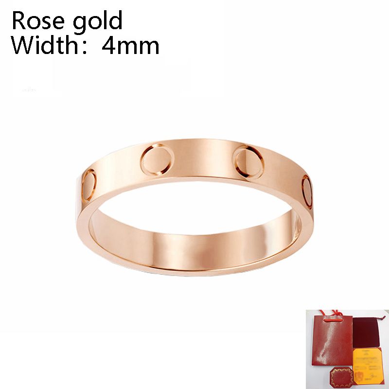 Roségold – 4 mm + Box