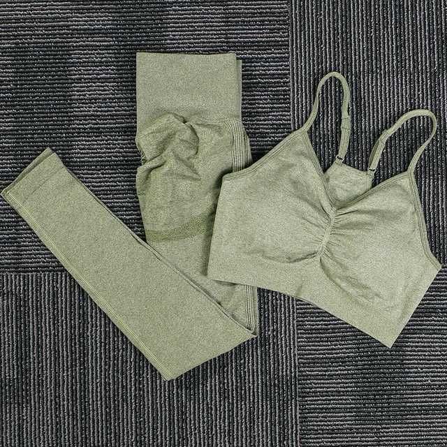 bra new green set