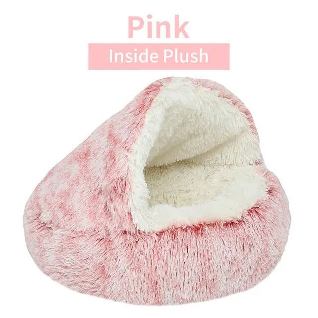 Peluche rose à l'intérieur