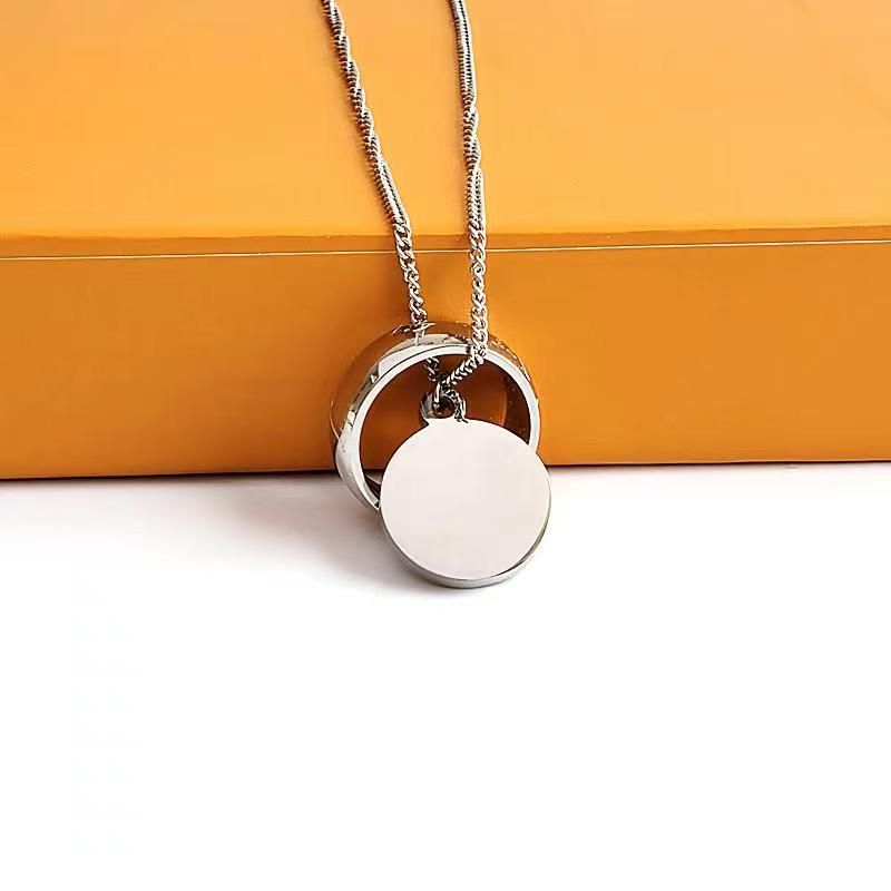 Silver Ring Necklace