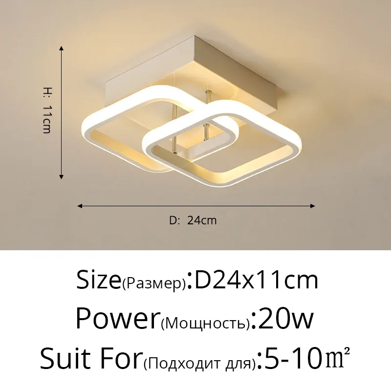 warm white no remote White D D24x11cm