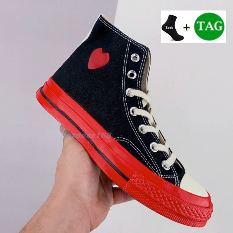 Oi Black Red Midsole--