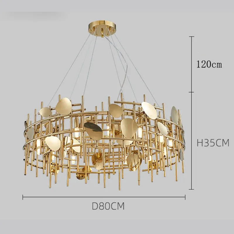 Diâmetro Branco Quente 80CM