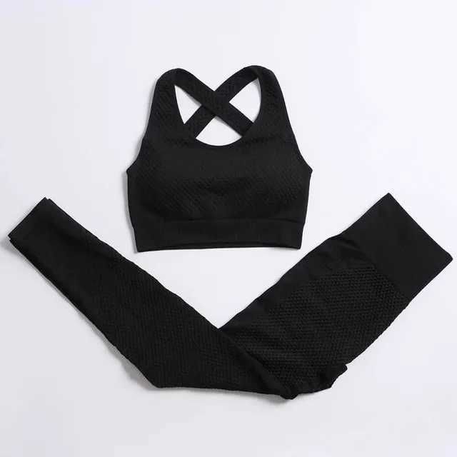 2pcs bra black