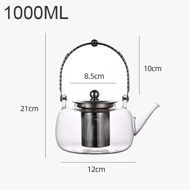 1000ml silver