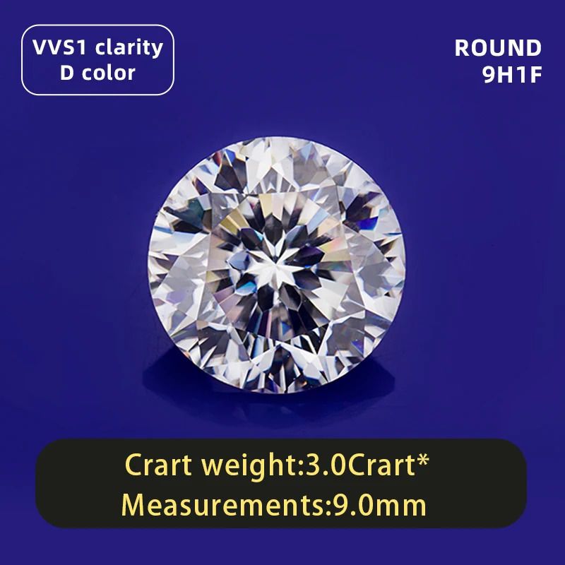 VVS1 9,0 mm (D3.00ct)