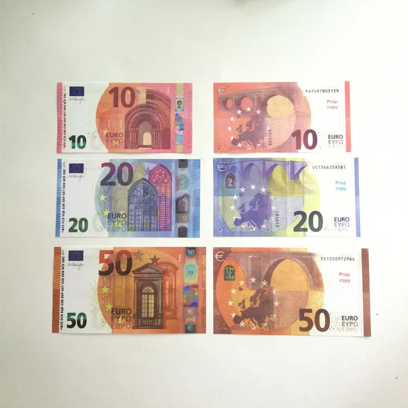 10 20 50 euros (6 paquetes)
