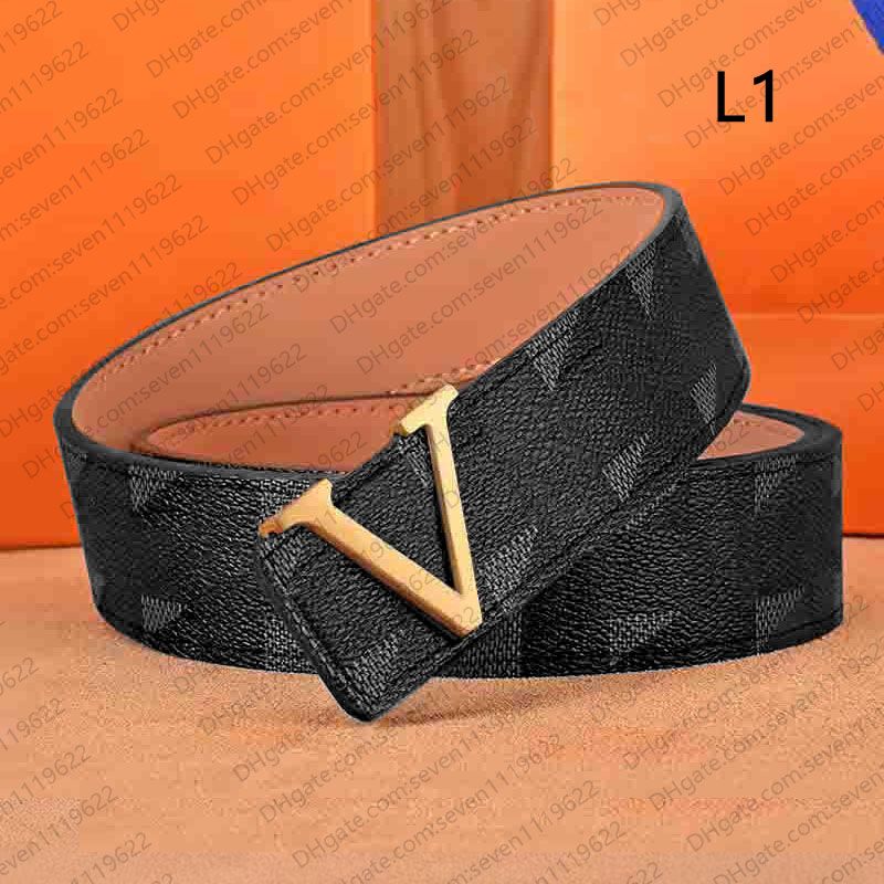 l1 boucle dorée + ceinture grille noire