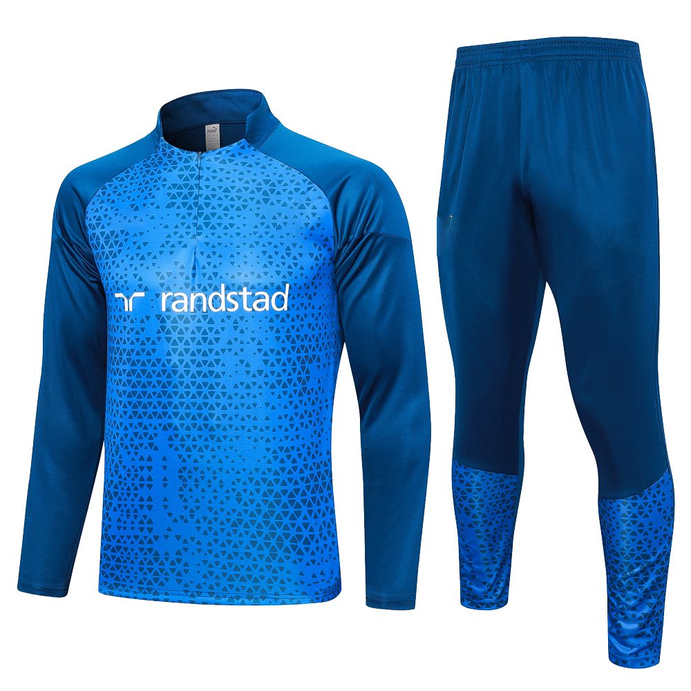 4-Half zip training suit