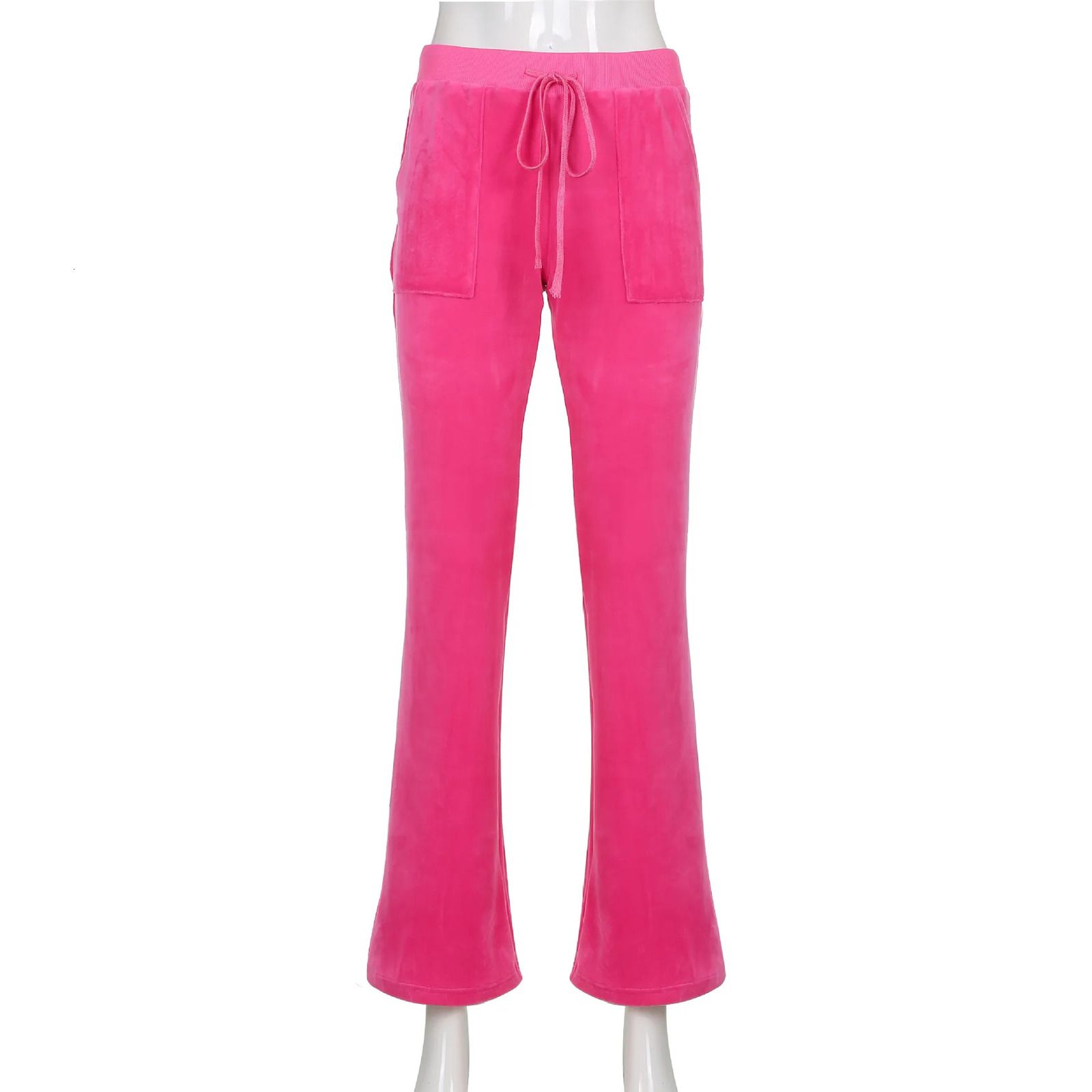 Rose flared trousers