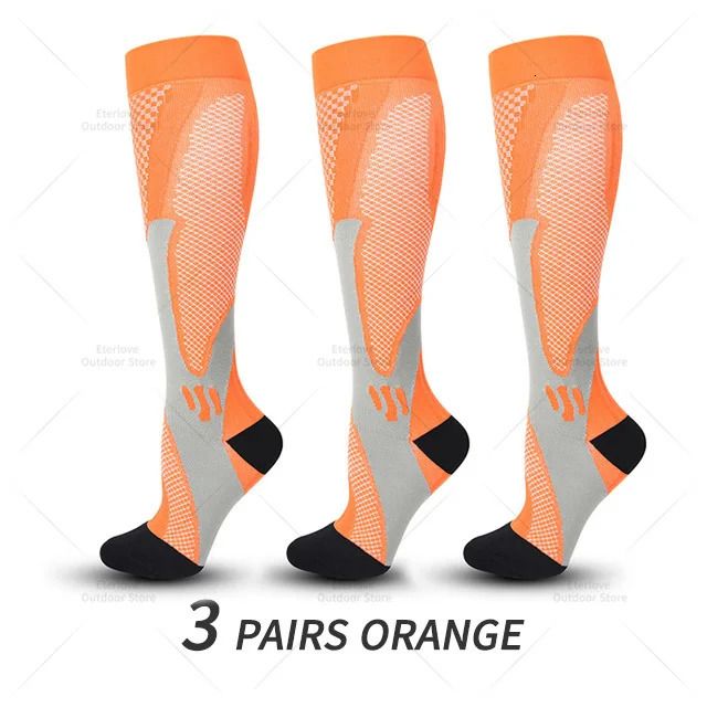 3 pairs orange