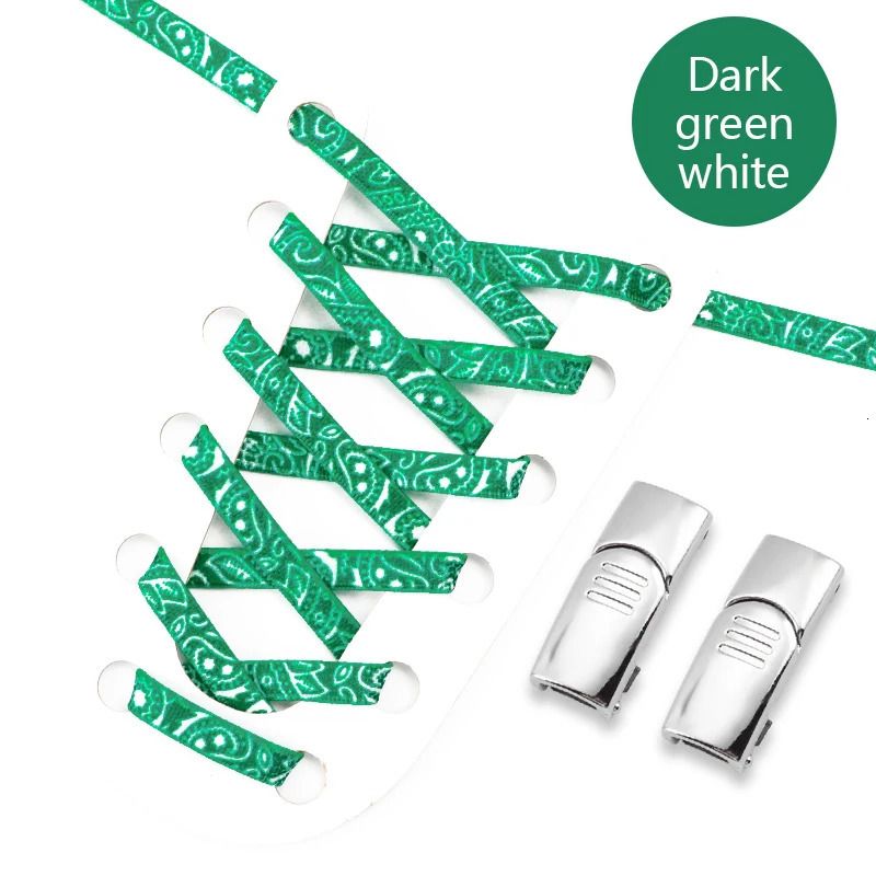 Dark Green White