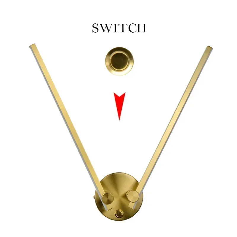 Branco quente (2700-3500K) Gold-12W-switch