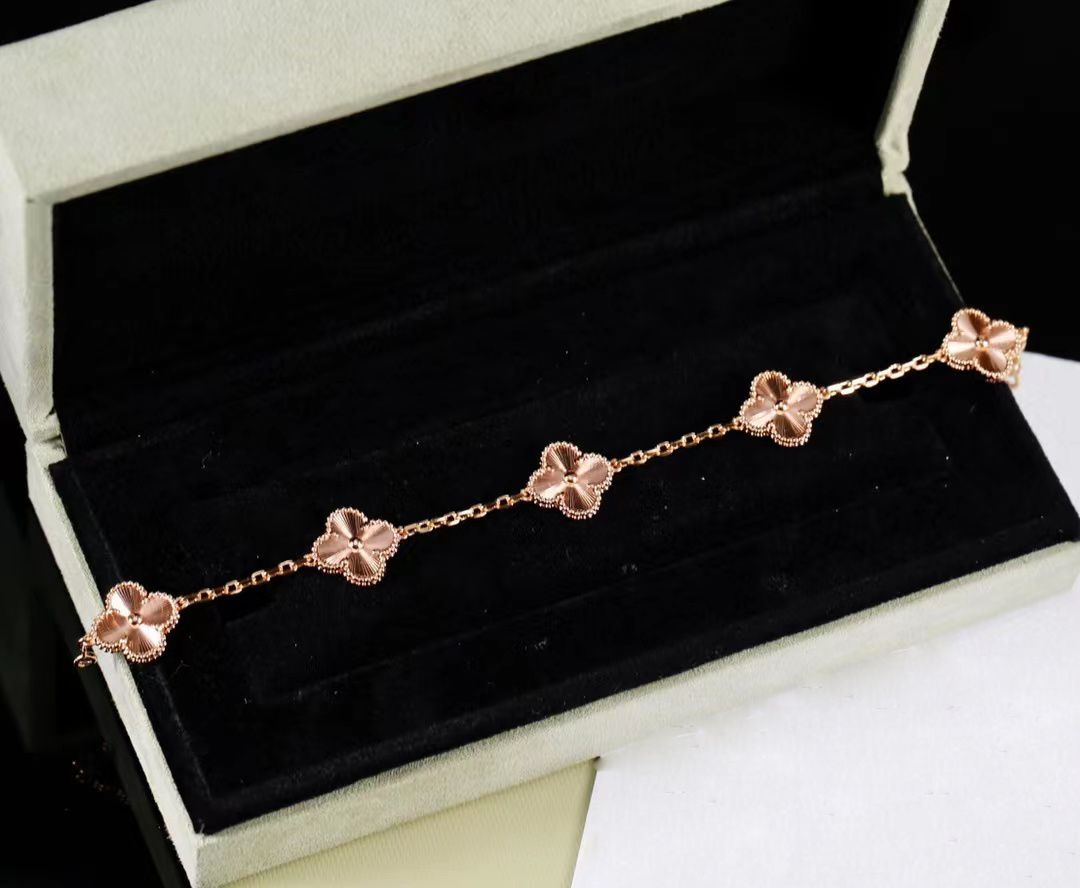 1# braccialetto in oro rosa
