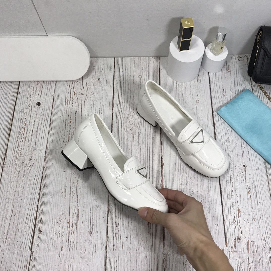 white high heel