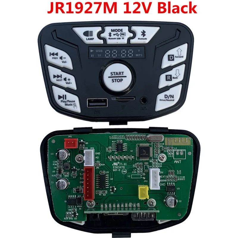 JR1927M 12 V Black