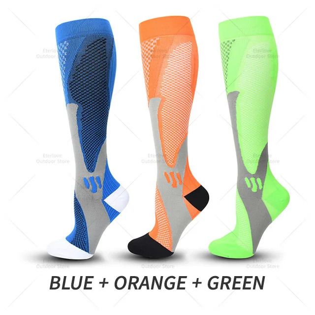 blue orange green