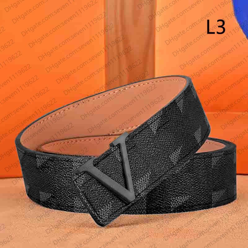 Ceinture L3 boucle noire + grille noire