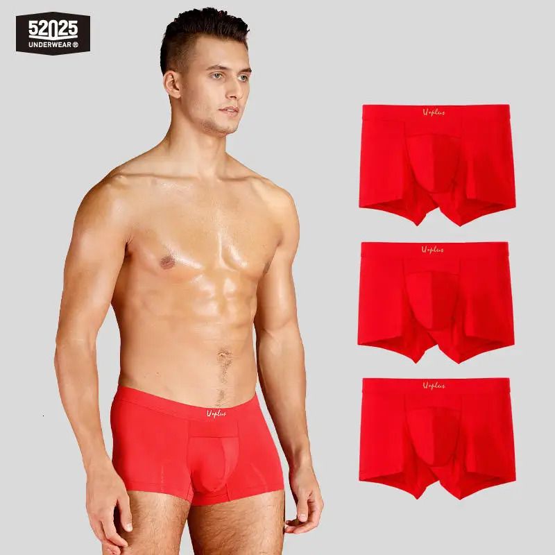 rode boxershort 3st