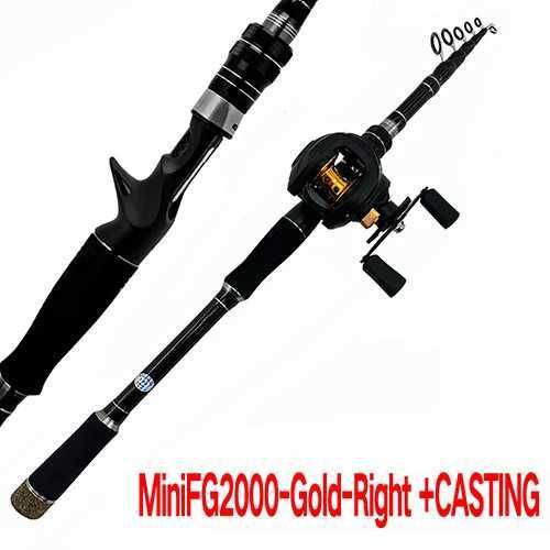 Right-reel Cast-rod-2.4m