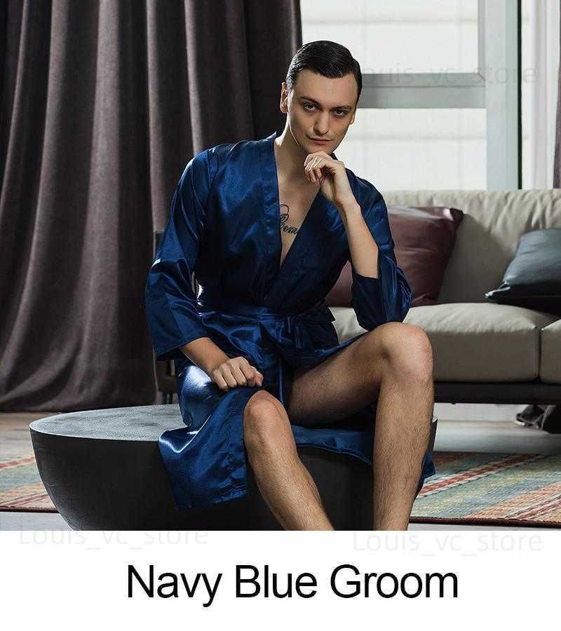 navy blue groom