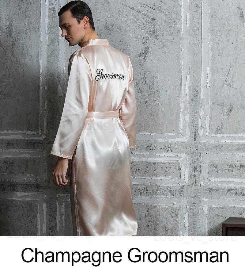 Groomsman de champanhe