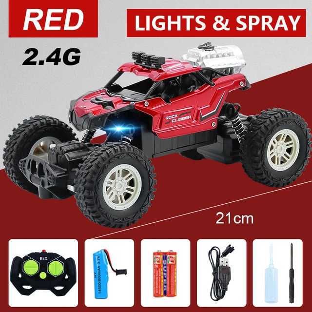 2WD röd spray