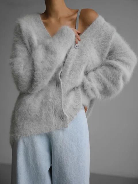 mohair gris clair