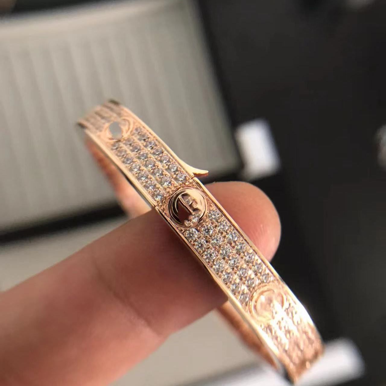 Kvinnor Rose Gold ingen sten