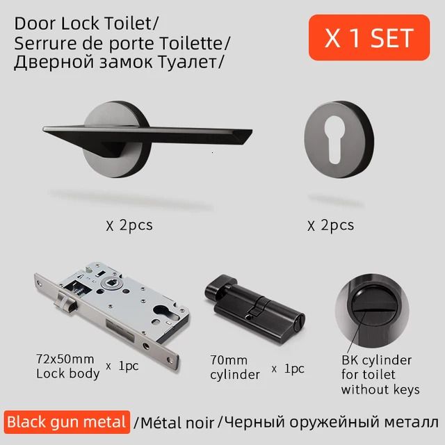 Toilet Type x 1 Set-50mm-72mm16