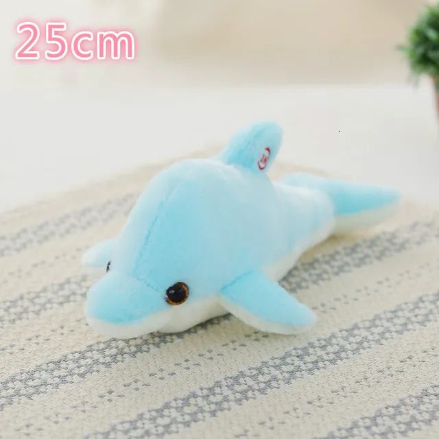 25cm Blue Dolphins