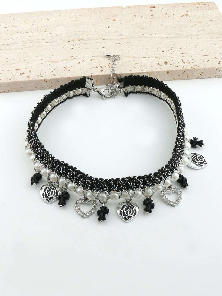 High End Black Necklace