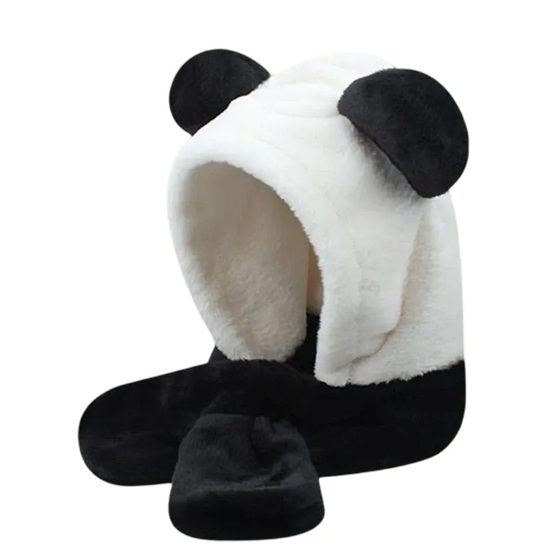 Panda Cross -Schal