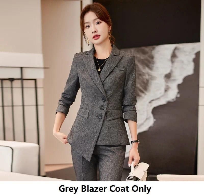 Grey Blazer Coat