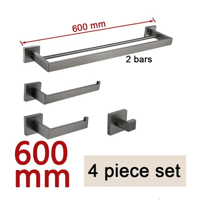 2 Bars Set 60cm