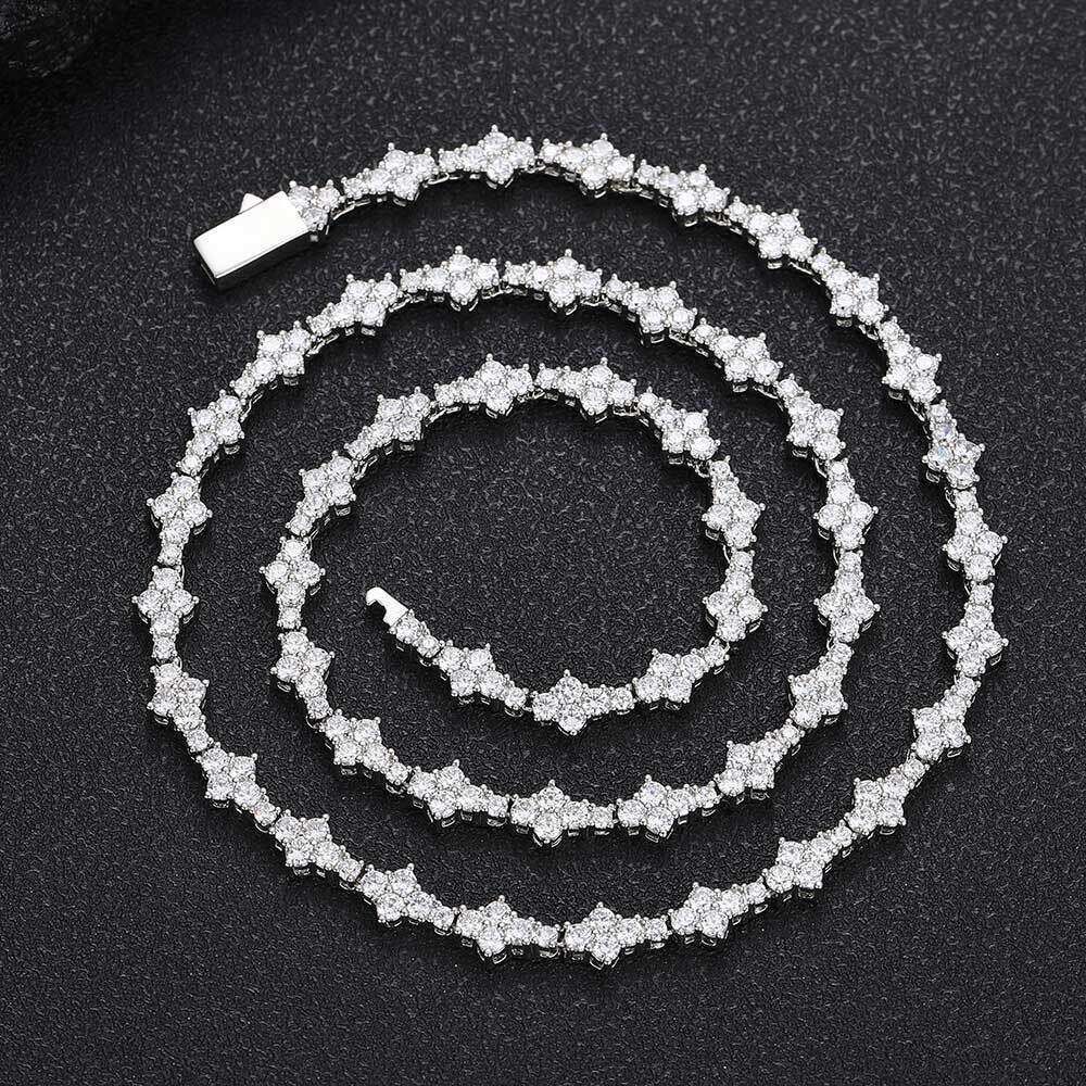 Platinum (width 6.5mm)-Necklace 16 Inc