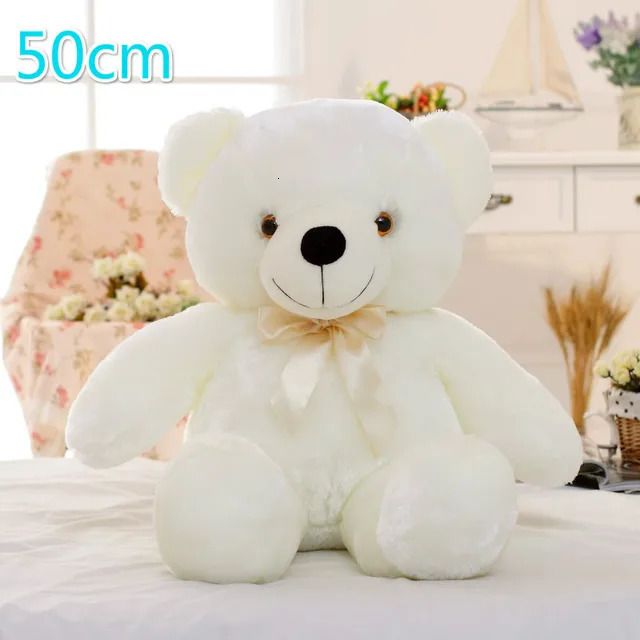 50cm White Bear
