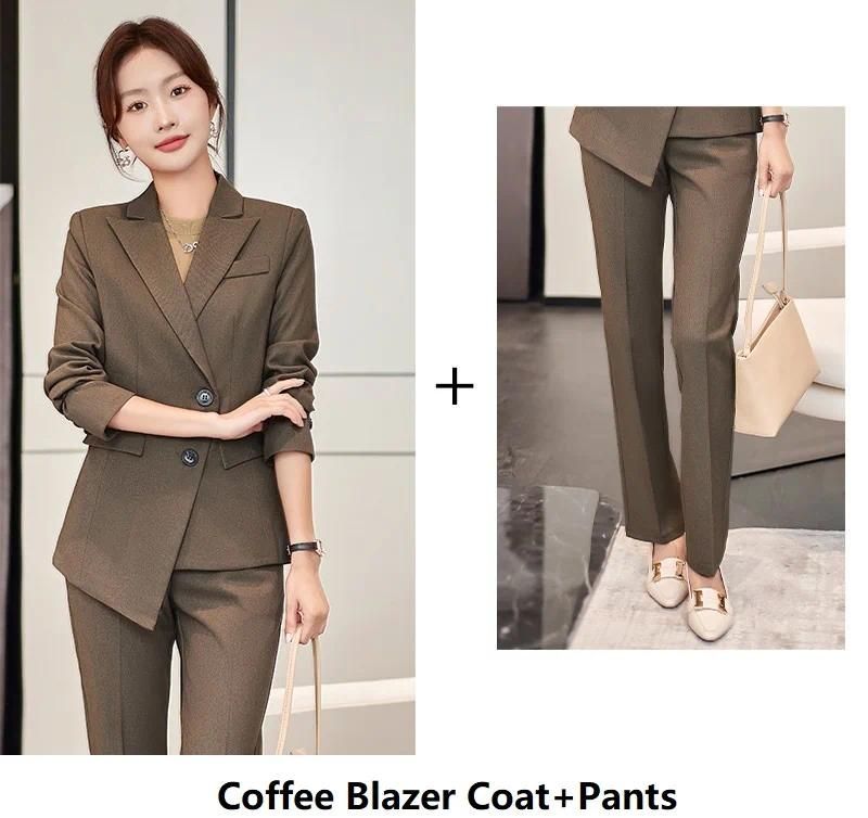 Coffee Pantsuits