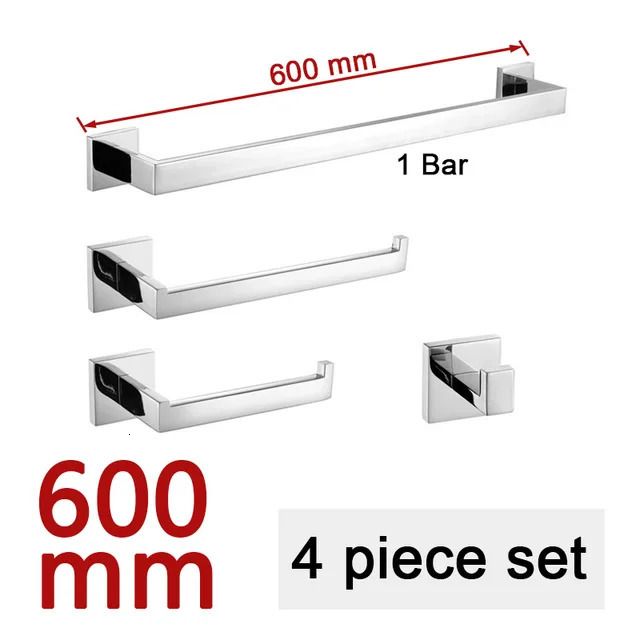4 -delige set 60 cm