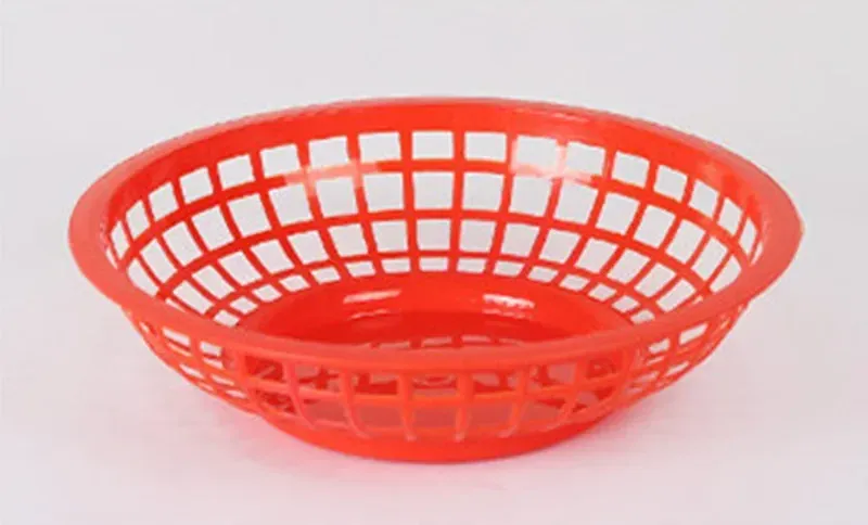 12pcs red basket