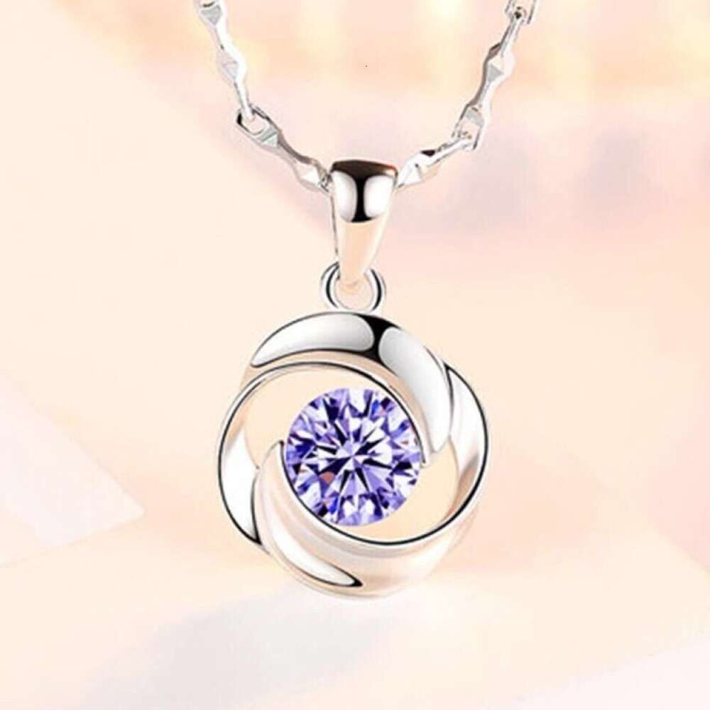 Rose Love Purple + Sterling Silver NEC