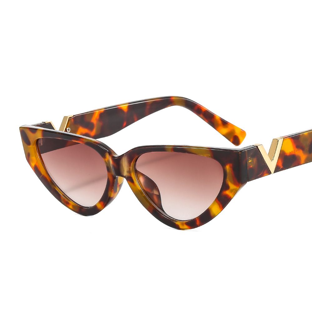 Leopard frame double tea lenses