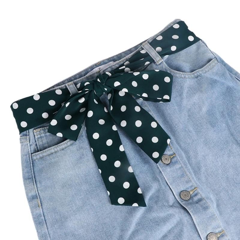 Dark green polka dot