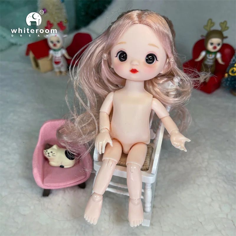 Рождественская кукла обнаженная 5-куклы или одежда