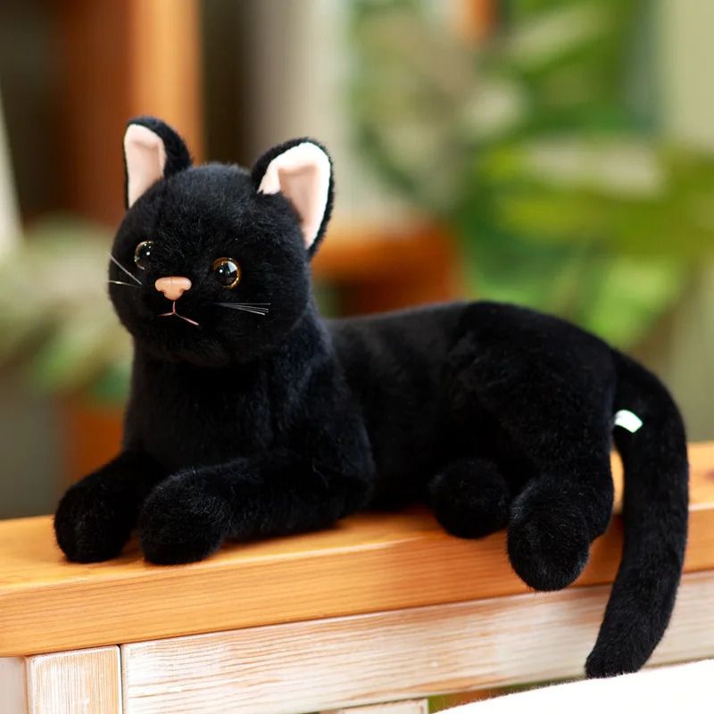 Chat noir de 31 cm